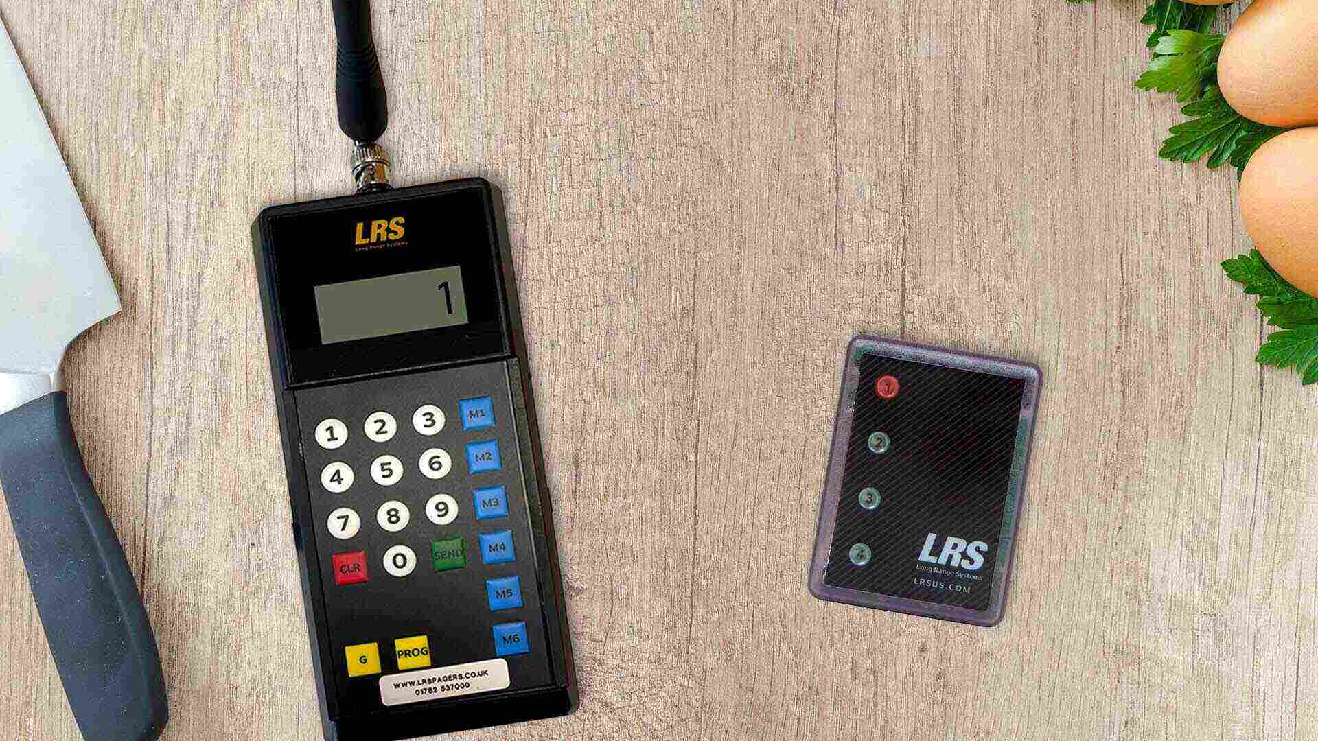 kitchen to waiter pagers